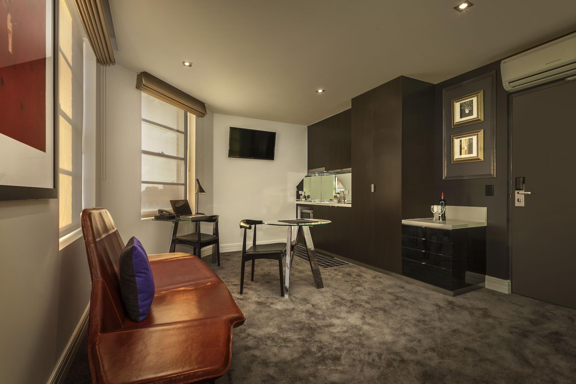 Quest East Melbourne Aparthotel Exteriör bild
